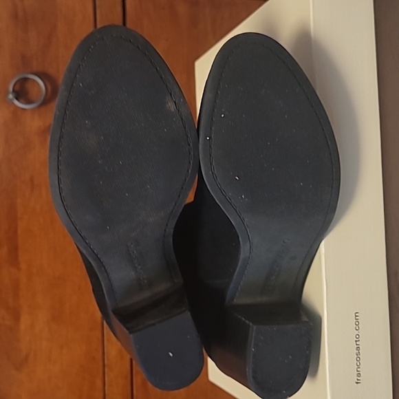 Franco Sarto suede ankle boots; Size 5-1/2 - Picture 8 of 10